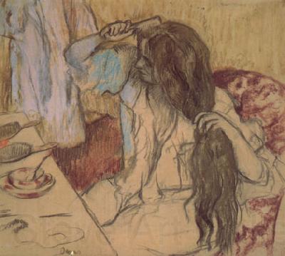 Edgar Degas Woman at Her Toilette (mk05)